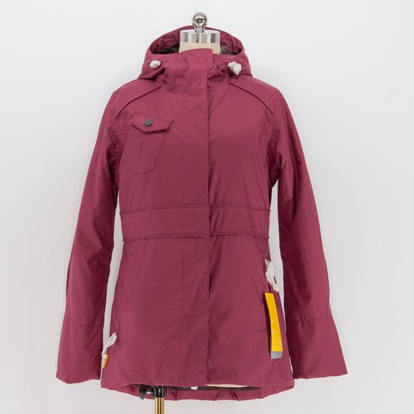 Lolë Waterproof Warm Lined Burgundy Jacket (M) - Picture 1 of 6